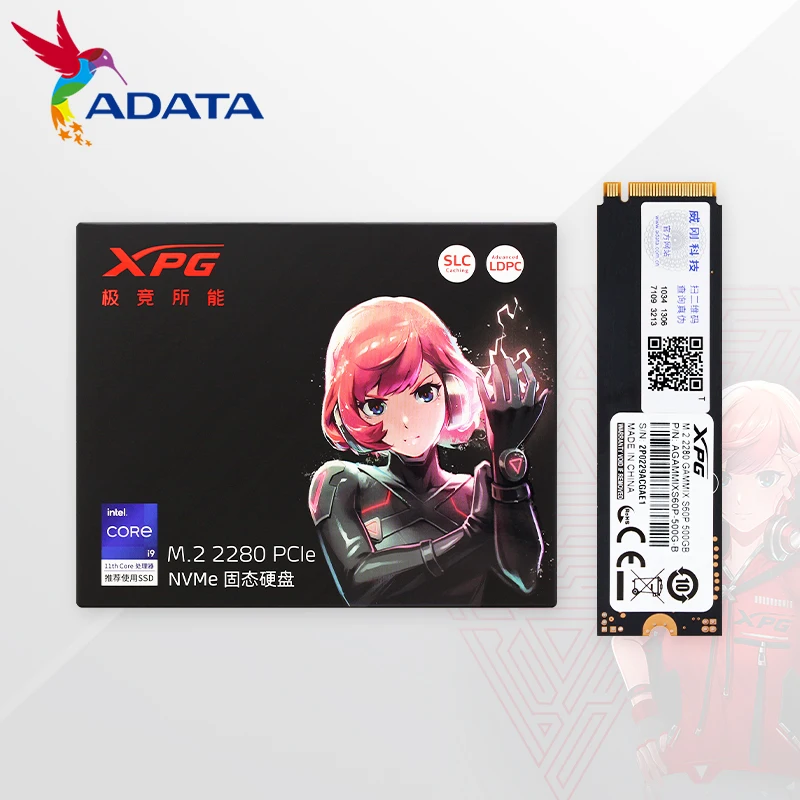 ADATA XPG M.2 2280 PCIe 4.0 NVMe SSD S60 PRO High Speed Solid State Drive Max 6000Mb/s 500GB 1TB 2TB Internal Hard Drive for PS5