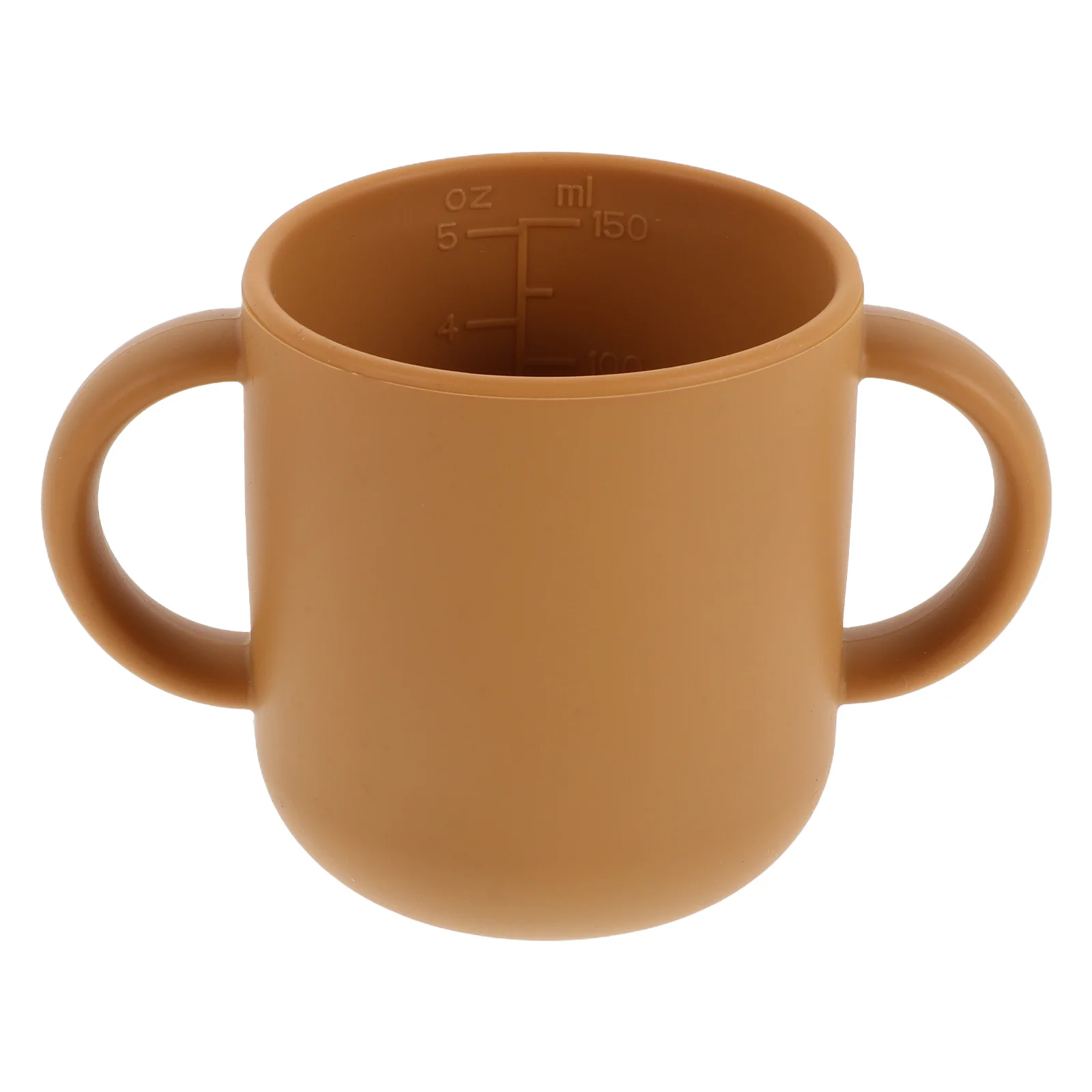 

Toddler Silicone With Handles Baby Training Lightweight Durable Kids Drinking Mug Hot Chocolate Tea Water Easy Grip Open