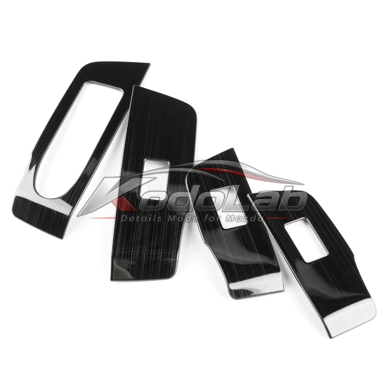 For Mazda CX60 2022-2025 CX70 CX80 CX90 2024-2025 Metal Window Switch Frame Anti Scratch Interior Modification Car Accessories