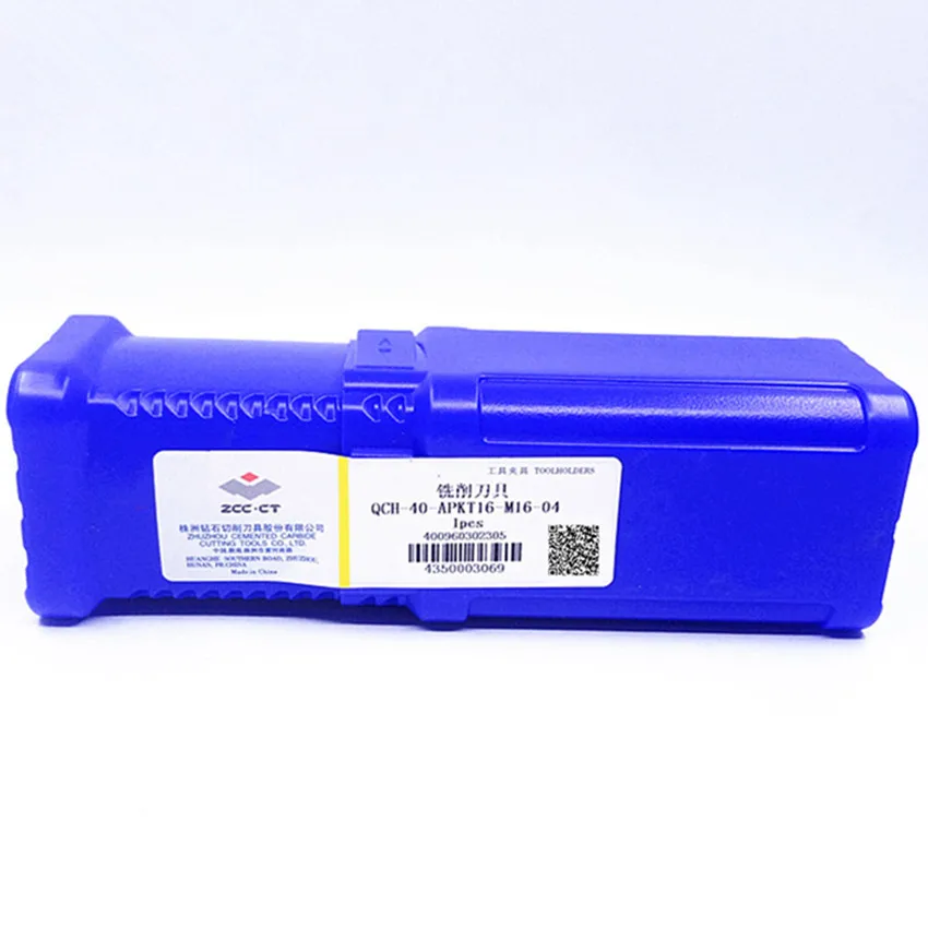 Imagem -04 - Faca Substituível Qch32-apkt16-m1603 Qch40-apkt16-m16-04 Qch-32-apkt16-m16-02 1pc por Caixa Zcc.ct-cabeça de