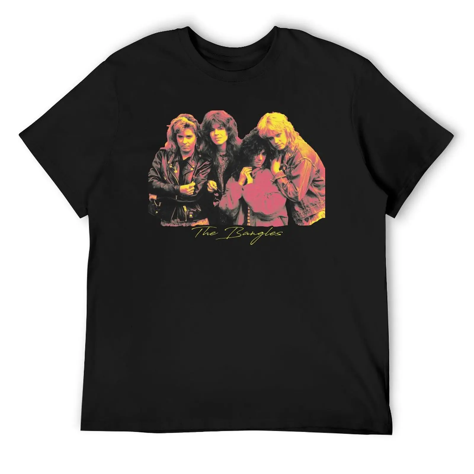 The Bangles - Band T-Shirt vintage quick-drying Men's t shirts