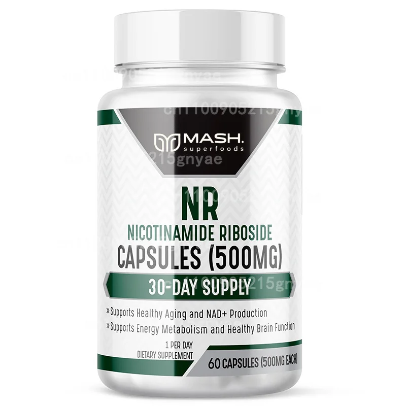 

NAD+supplement 900mg -60 Capsules Contains Nicotinamide Riboside and Resveratrol for Anti-aging, Cellular Energy and Repair