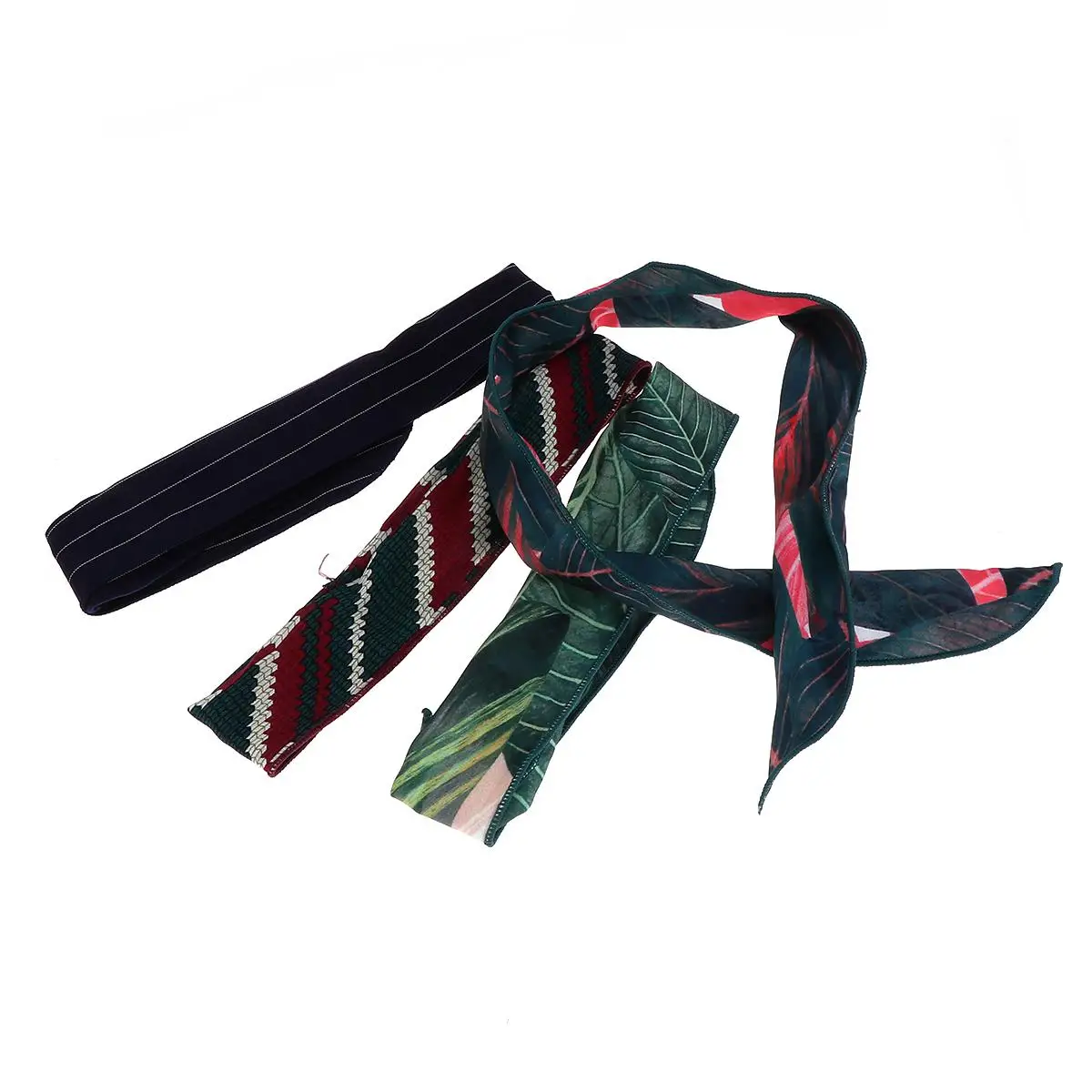 

4Pcs RetroHeadbands Hair Accessory GirlsWomen Wire Headwrap HairstylePartySports Girl Headband NavyBlueWineRed