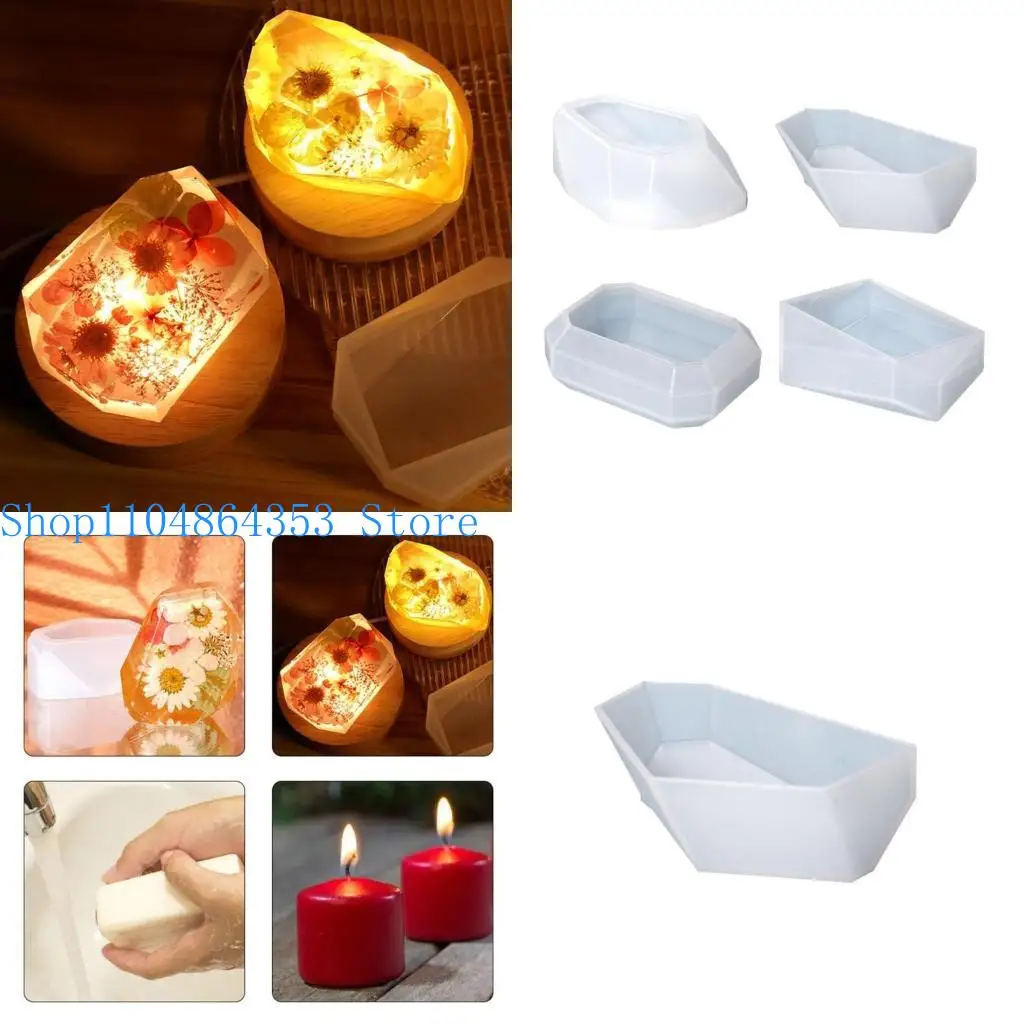 

652f Stone Resin Плесень эпоксидная кристаллическая форма