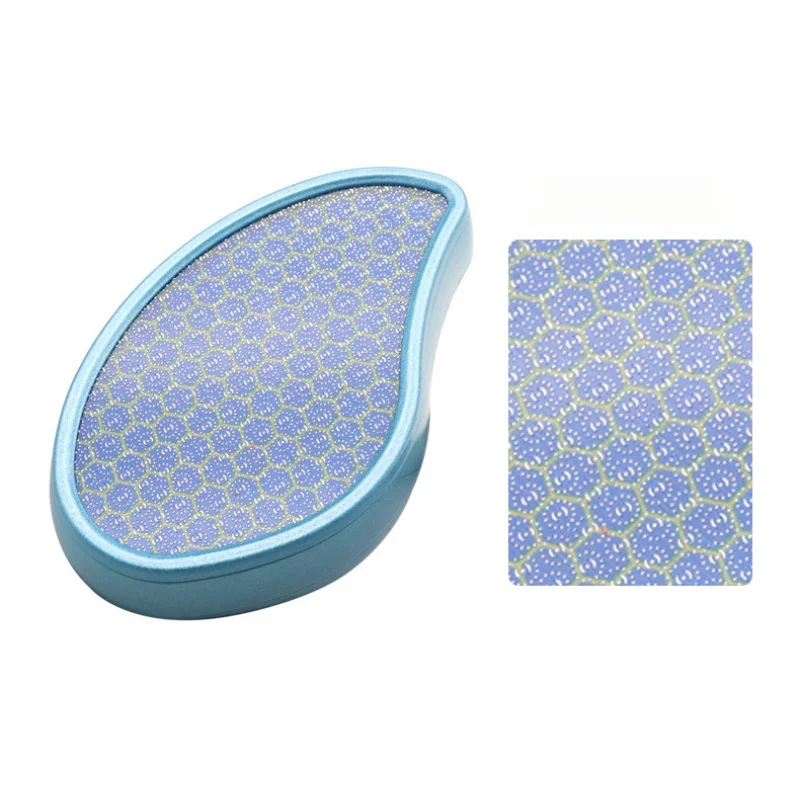 Épurateur de pieds en verre Nano, dissolvant de callosités, lime de pied, rasage du talon et semelle du pied, réparation de la peau, pierre de meulage, broyeur de soins des pieds