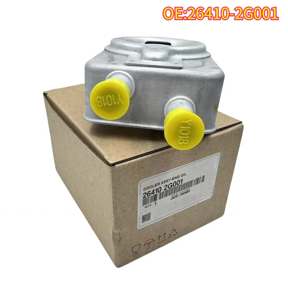 

High quality New For 26410-2G001 Engine Oil Cooler 26410 2G001 2017-2020 KKia Optima Sorento Sportage 2.0L 2.4L HHyundai