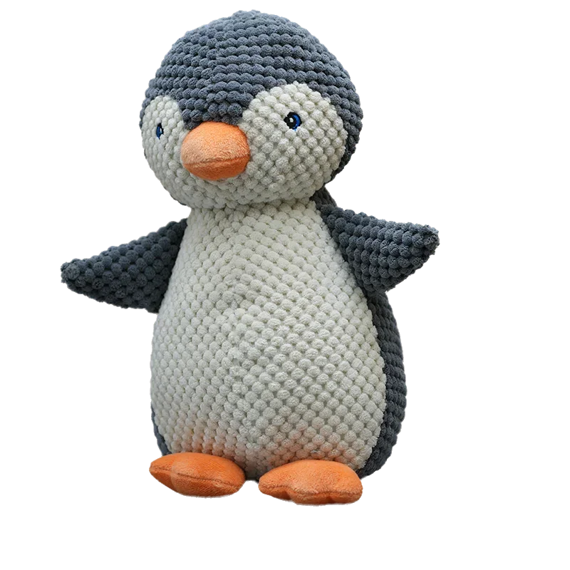 

*Extra Large Pet Toy Sound Resistant Grinding Tooth Stick Relieving Boredom Big Dog Interactive Tooth Cleansing Canvas Penguin