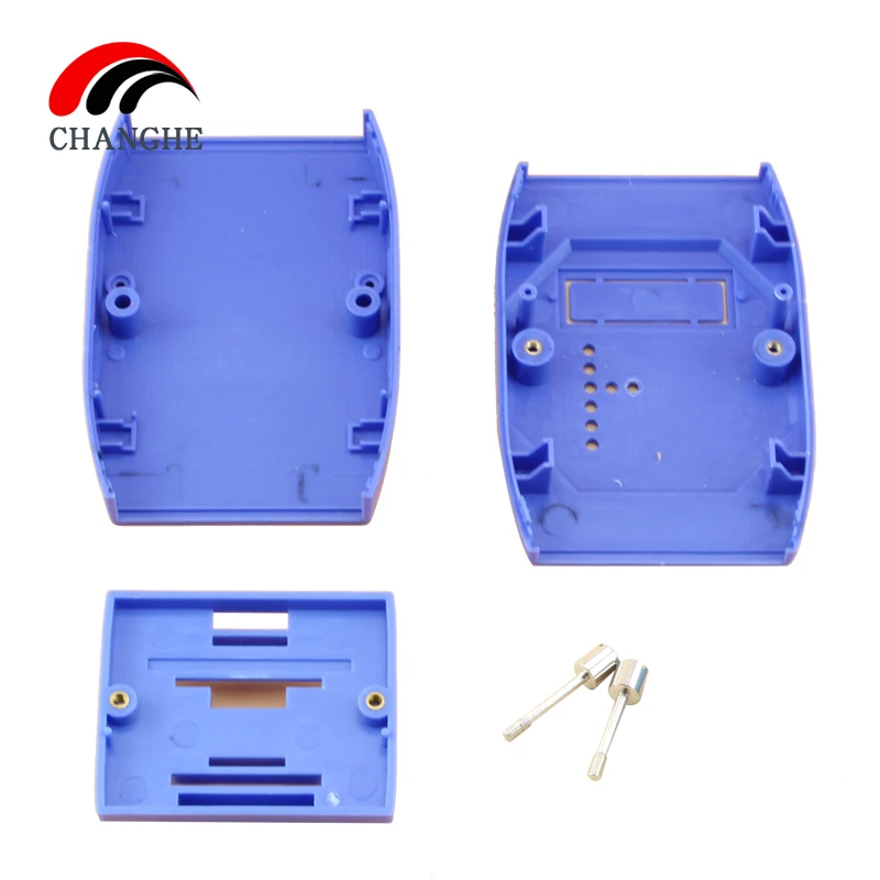 Adam module isolation housing rail type junction housing plastic box plastic housing 100 * 70 * 25 with short card