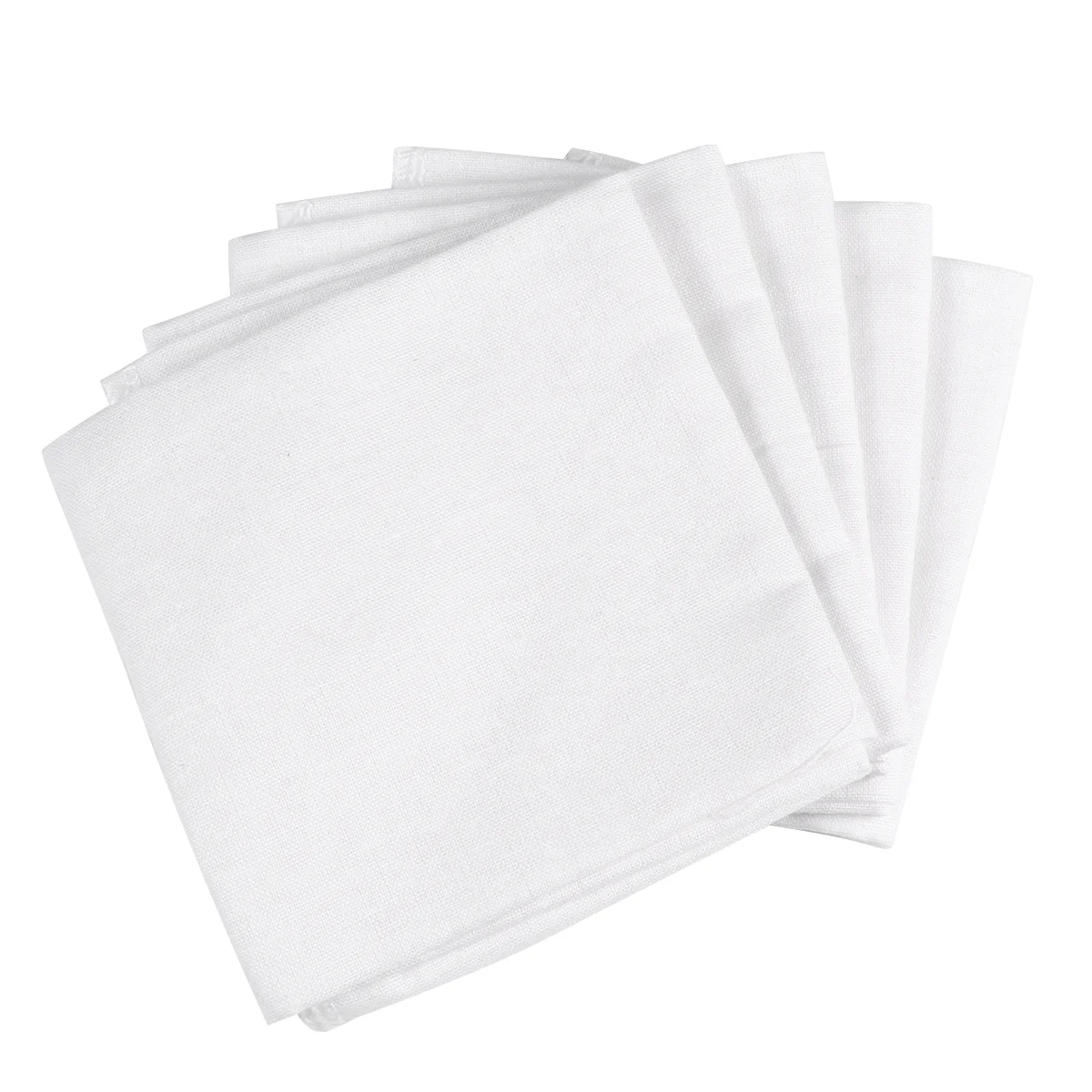 

5 Pcs Muslin Straining Cloth Tofu Reusable Cotton Fabric Steamer Cheese Cheesecloth