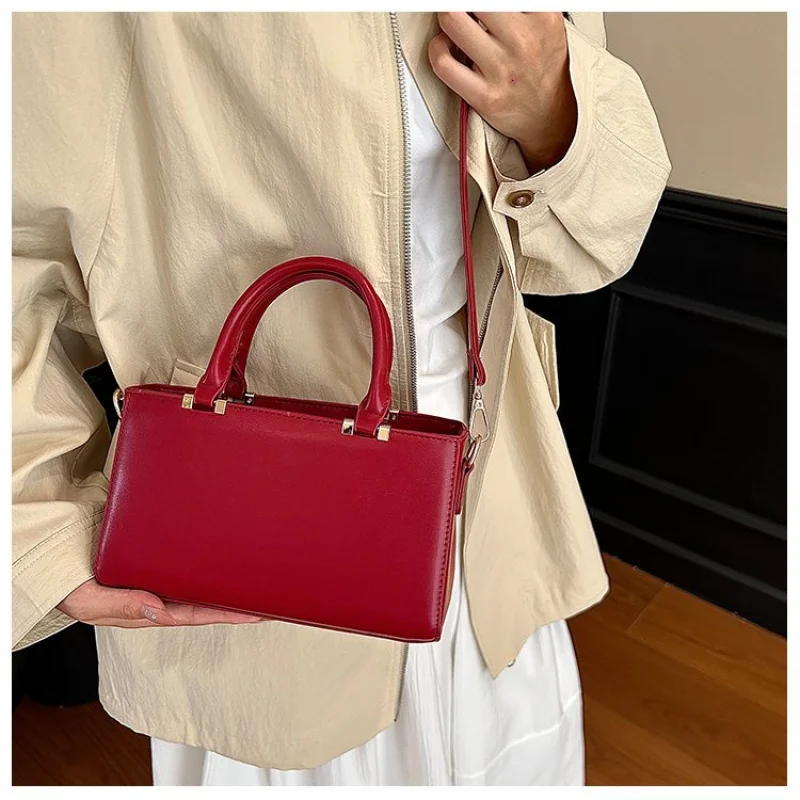 

Casual Cotton Crossbody Bag Women Lightweight Eco Friendly Handbag Fashion Solid Color Everyday Shopping Bag