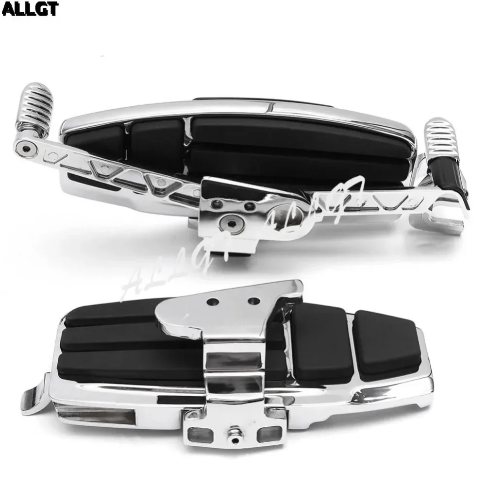 

New fit for Honda Goldwing 1800 GL1800 2001 2002- 2017 Foot Board Floorboard Kit Aluminum Chrome Black