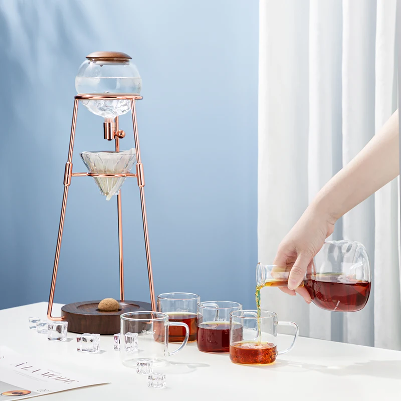 2026 Unique ZeroHero Dingyuan cafetière à infusion froide Portable tour d'égouttement pour café glacé