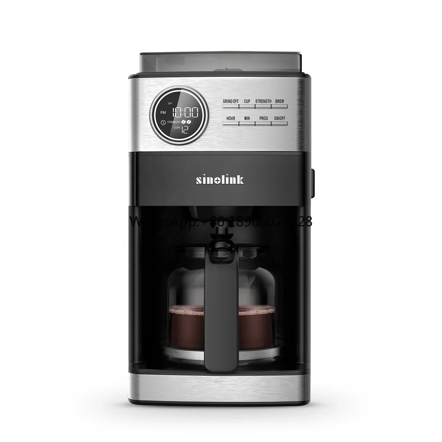 New Design Automatic Drip coffee maker with water filter