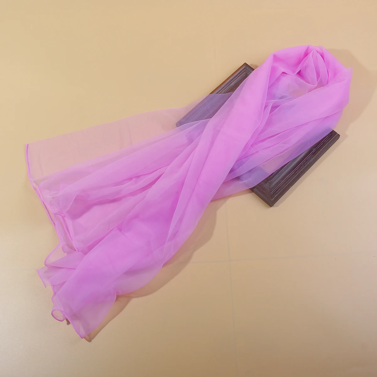 100% Nylon Breathable Tulle Fabric Pink Chiffon Soft Tulle Fabric for DIY Tutu Skirt and Party Decorations