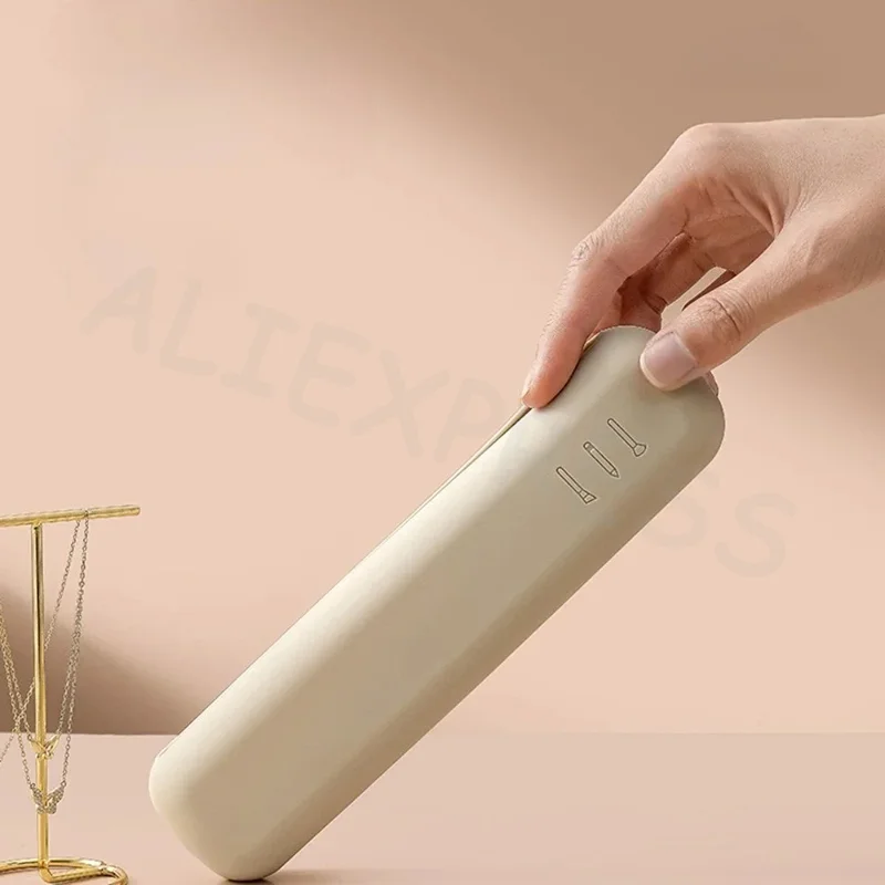 Travel Makeup Brush Holder Silicone Cosmetic Brushes Bag Makeup Sponge Case Portable Waterproof Makeup Tools For Women Girls view 3