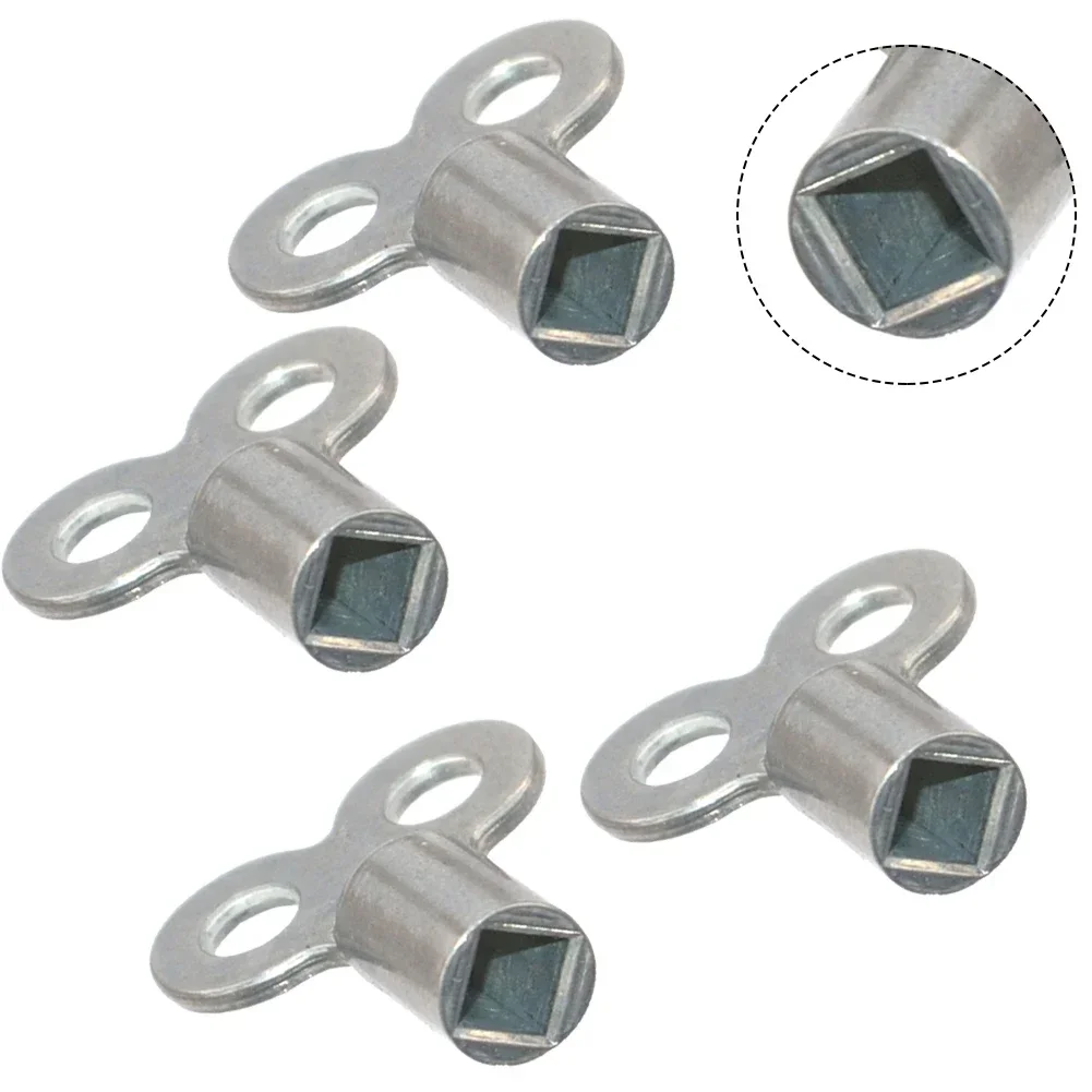 Easy to Use Vent Wrench for Radiators  Reliable Radiator Venting  5mm Inner Square  Detailed Instructions   Qty 4