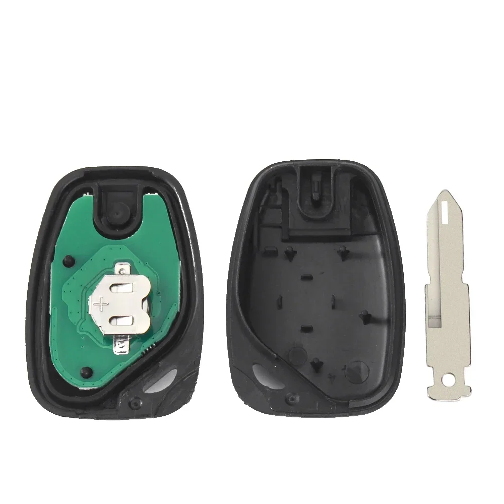 KEYYOU 5PCS chiave per auto a distanza 433mhz ID46 per Renault Traffic Master Vivaro Movano Kangoo Ne73 VAC102 Blade 2 pulsanti