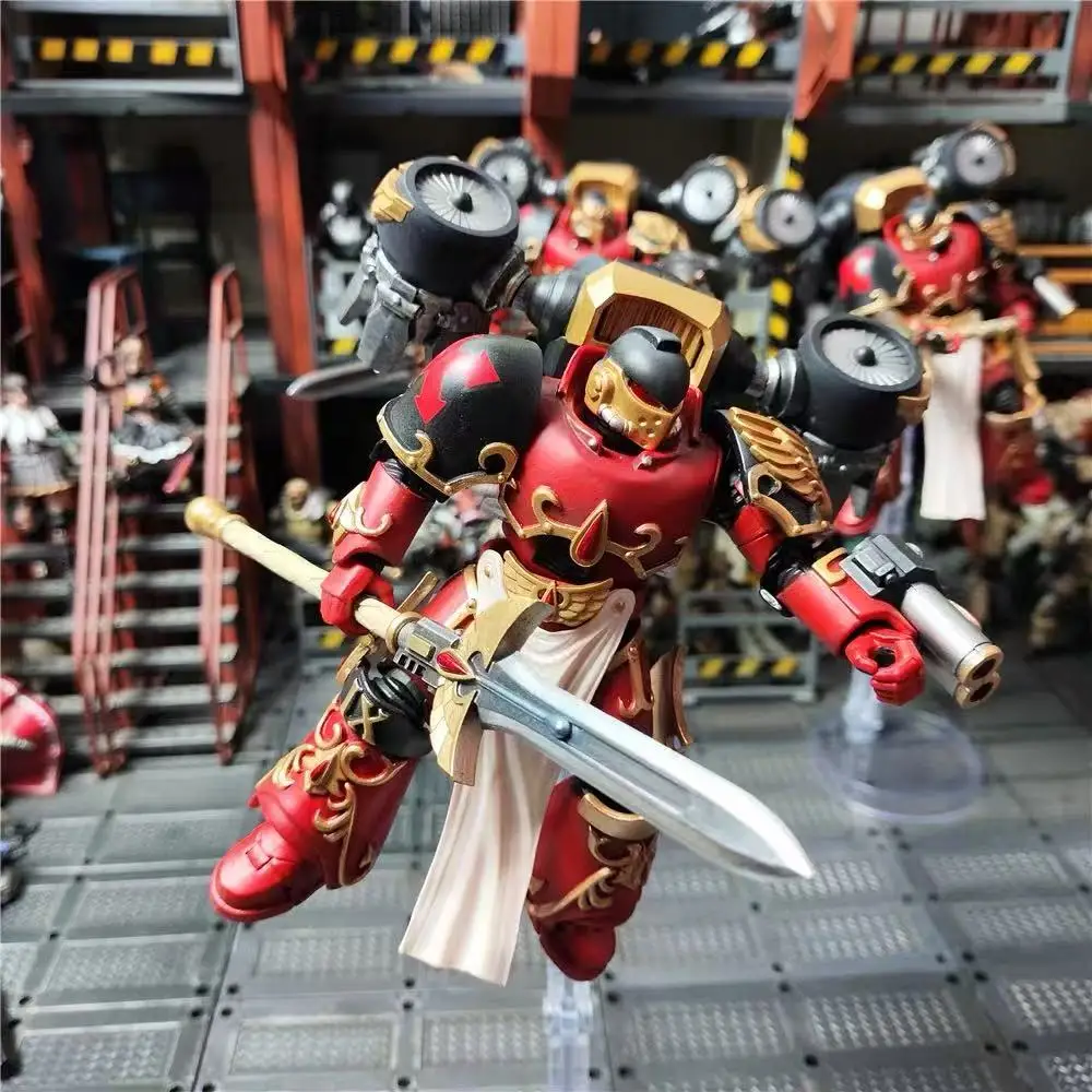 【JOYTOY】1/18 figura de acción Warhammer 40K The Horus Heresy Blood Angels Dawnbreaker Cohort Dawnbreaker campeón modelo de juguete