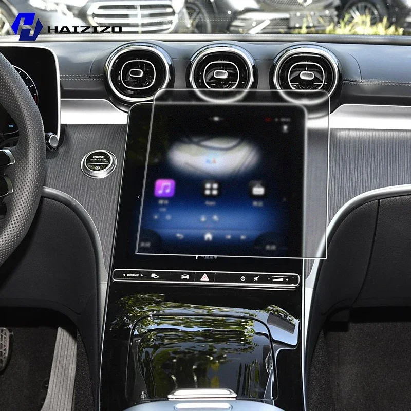 

For Mercedes-Benz C-CLASS W206 S205 C205 2021-2025 Tempered Glass Car Navigation Screen Protector Film Dashboard Monitor Screen