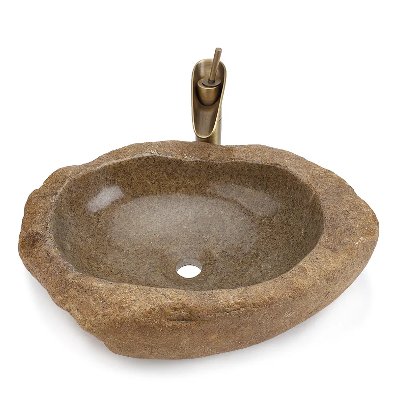 

Bathroom, vintage, face wash, home, hands wash, natural pebbles, table, stone