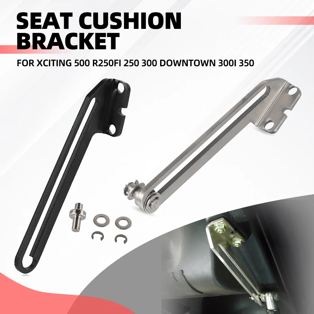 

Downtown 300i 350 Motorcycle Seat Cushion Stopper Tracks Open Angle Increases Bracket For KYMCO XCITING 500 R250Fi 250 300