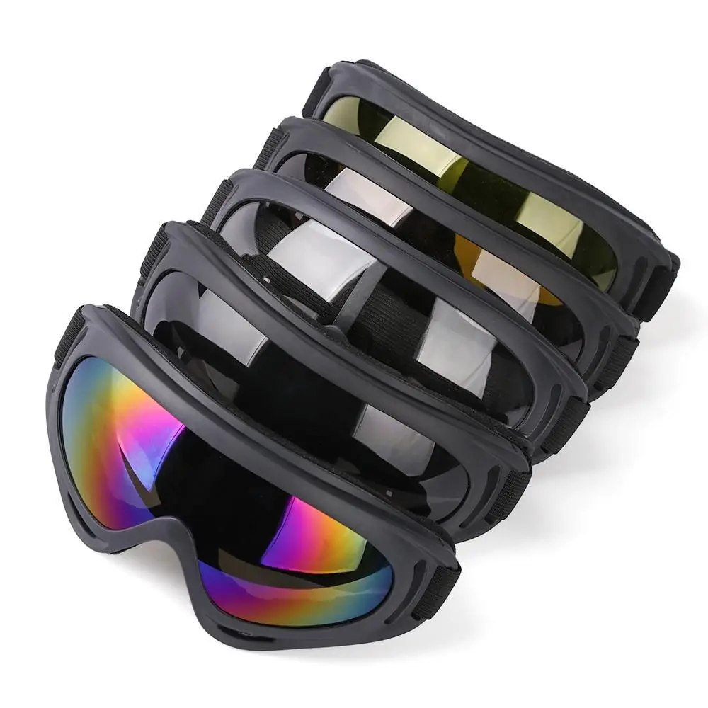 1PC Unisex Skiing Glasses Winter Windproof Goggles Eyewear Ski Dustproof Lens Sunglasses Outdoor Sports Cycling Frame Glasses