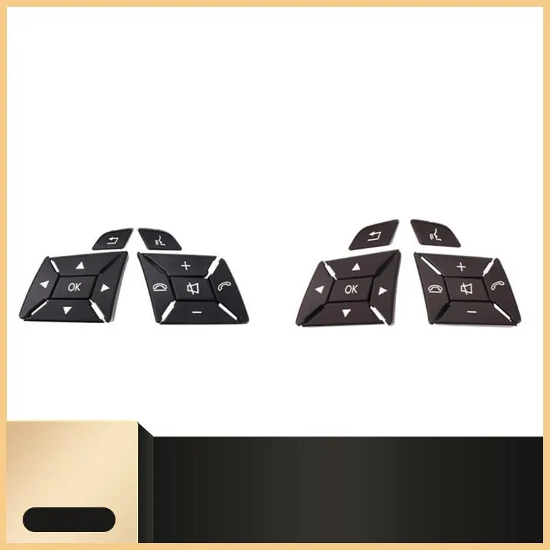 

Car Steering Wheel Multifunction Switch Buttons 1669052800 1669052900 For Mercedes Benz GL ML Class W166 W292 Parts Brown-N30R