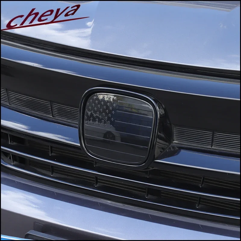 

For Honda Pilot 2016 2017 2018 2019 2020 2021 2022 ABS Car Front Grille Cover Emblem Rear Trunk Decal logo protective cover