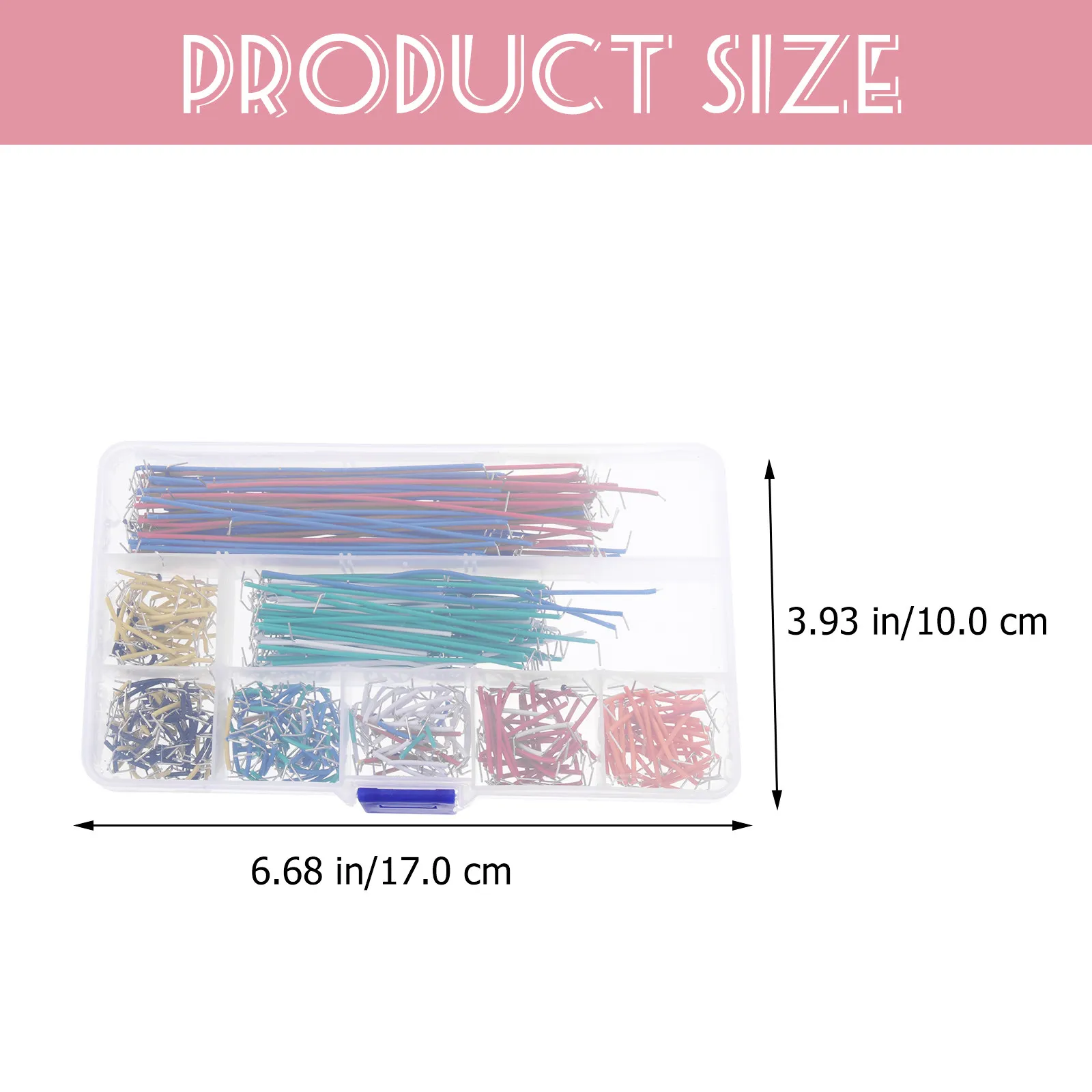 560Pcs Jumper Wire Kit Flexible Assorted Preformed Breadboard Cables Solderless Breadboard Wire Set for Prototyping Circuits