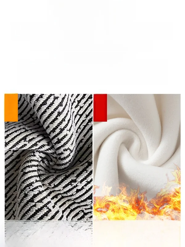 Damen Wollhose mit Weitem Bein, Locker Gestrickte Schlanke Gerade Freizeithose mit Hoher Taille und Gürtel, Wintermode Elegant