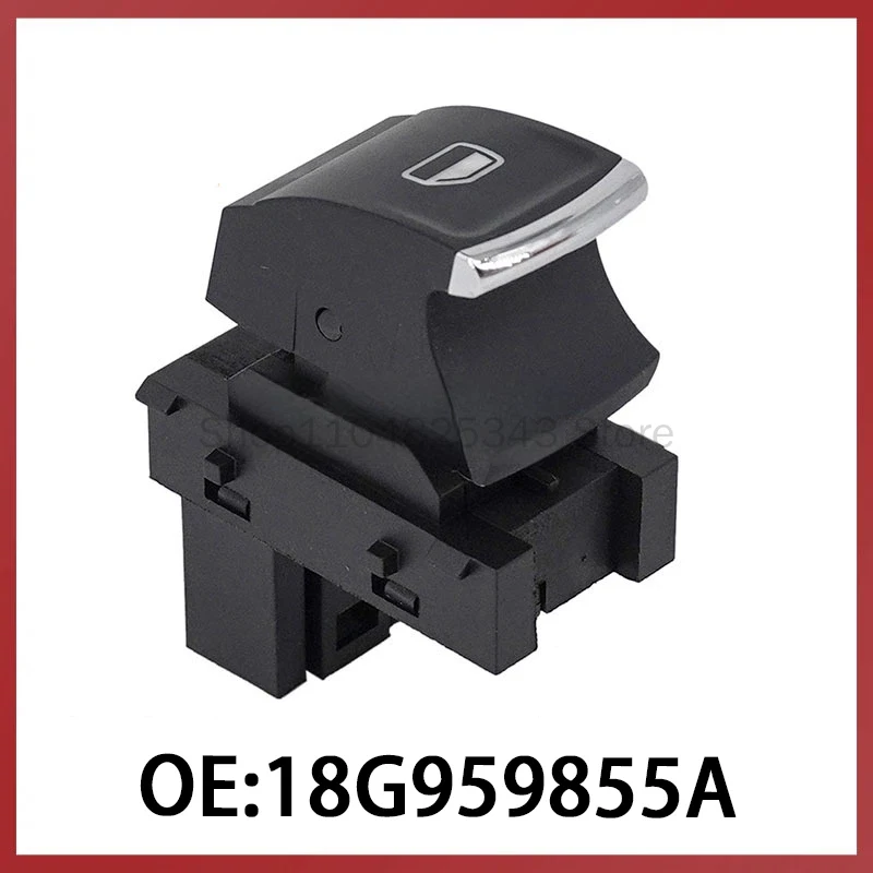 

18G959855A is suitable for Volkswagen Bora auto parts power window but on and off glass regulator button