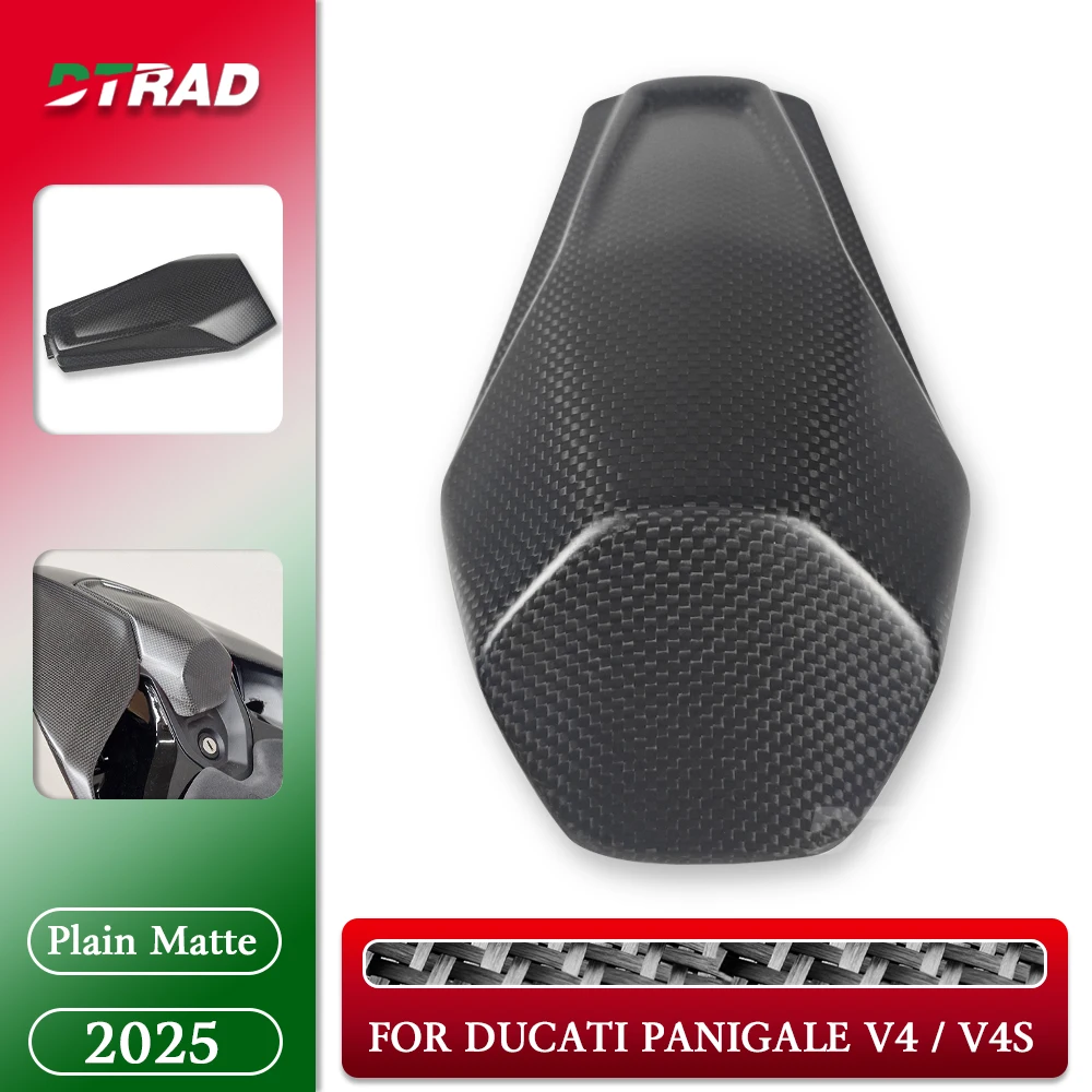 

For DUCATI Panigale V4 /S V4S 2025 Carbon Fiber Accessories Rear Hump Center Fairing Kit Motorcycle Modification Rear Seat Parts