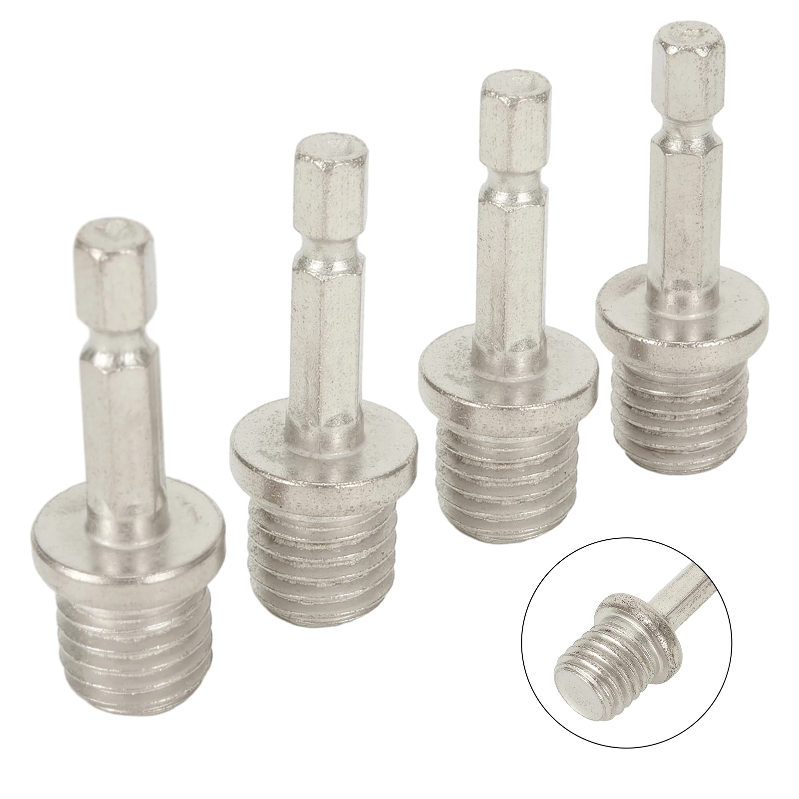 Conversão Cabeça Biela, Ferramenta Elétrica, Peças de Ferramenta, Acessórios, Drill Chuck, 1,4 Pcs Adaptador