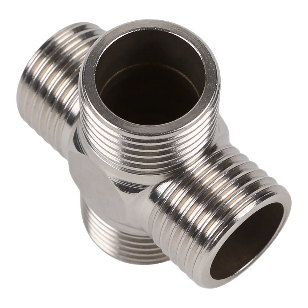 Water*Tap*Extension*G1/2 Chrome*Stainless Steel Length Extender Shower Connector For Extra Long Hose Home Accessories