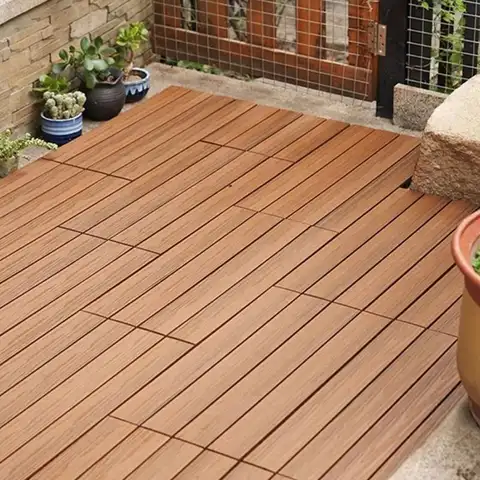 Vattentät komposittrallbräda soltålig säker golv för barn och husdjur utomhusbruk B03E 10 best sales kompositdäck utomhus - №10