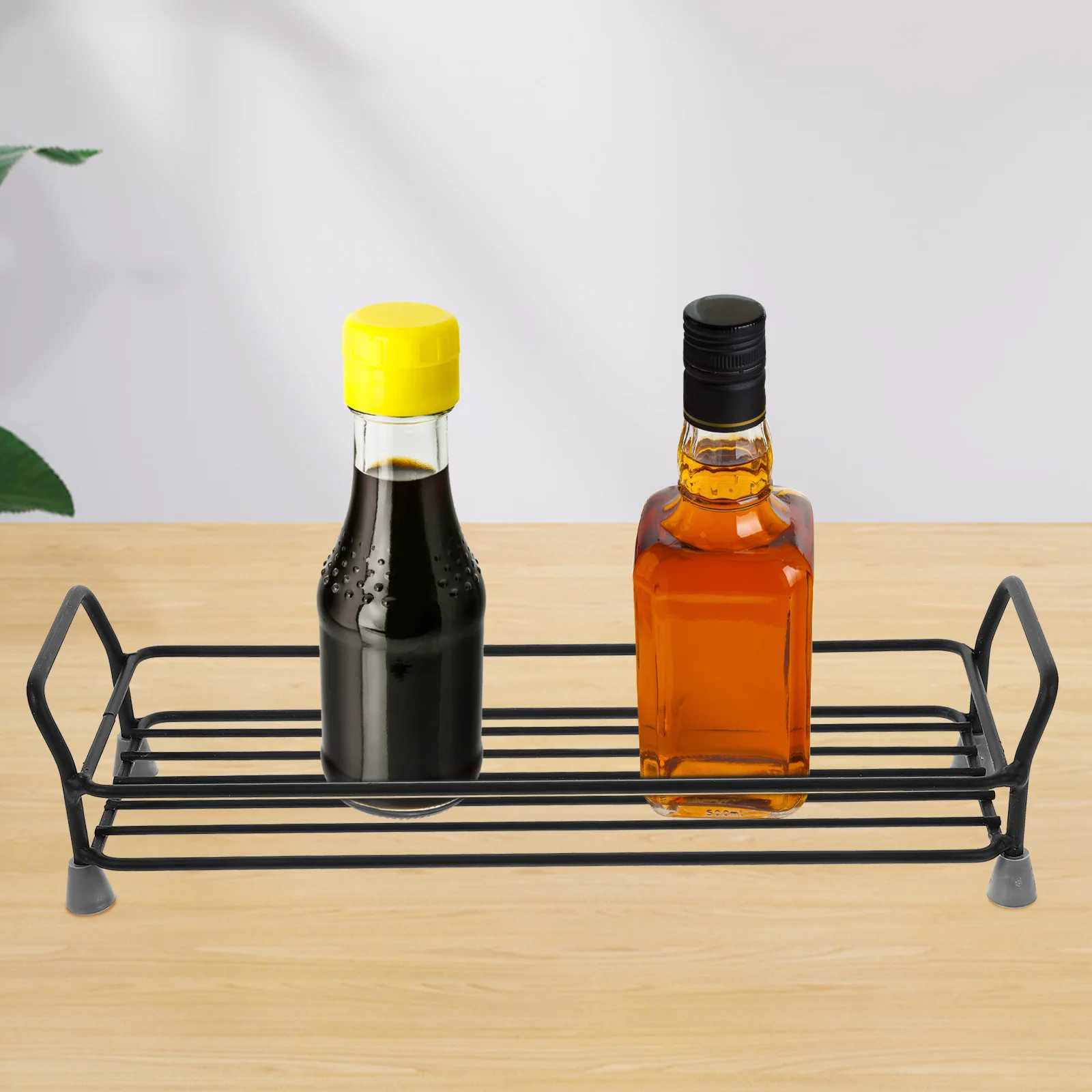 1 قطعة رف تخزين المطبخ منظم حديد عالي التحمل سعة كبيرة متعددة الوظائف رف تخزين منزلي للتوابل #1