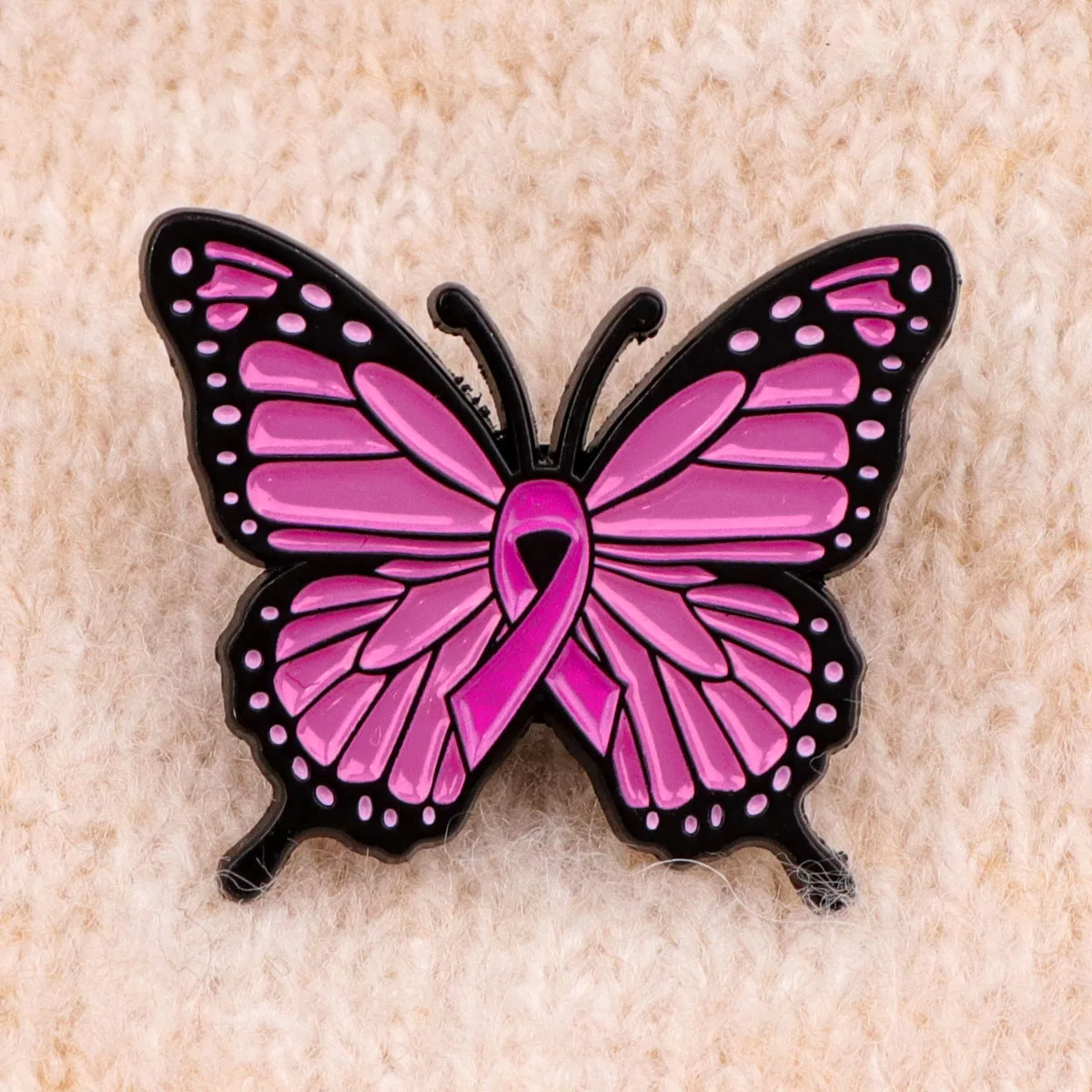 Breast Cancer Awareness Enamel Lapel Pin Badge Pins Hats Clothes Backpacks Decoration Jewelry Accessories Gifts for Friends