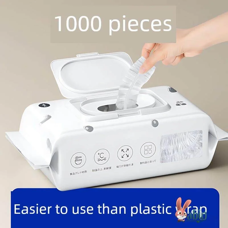 

Одноразовая эластичная пищевая пленка из ПВХ для сохранения свежести продуктов, крышка для миски, для остатков еды, кухонные принадлежности