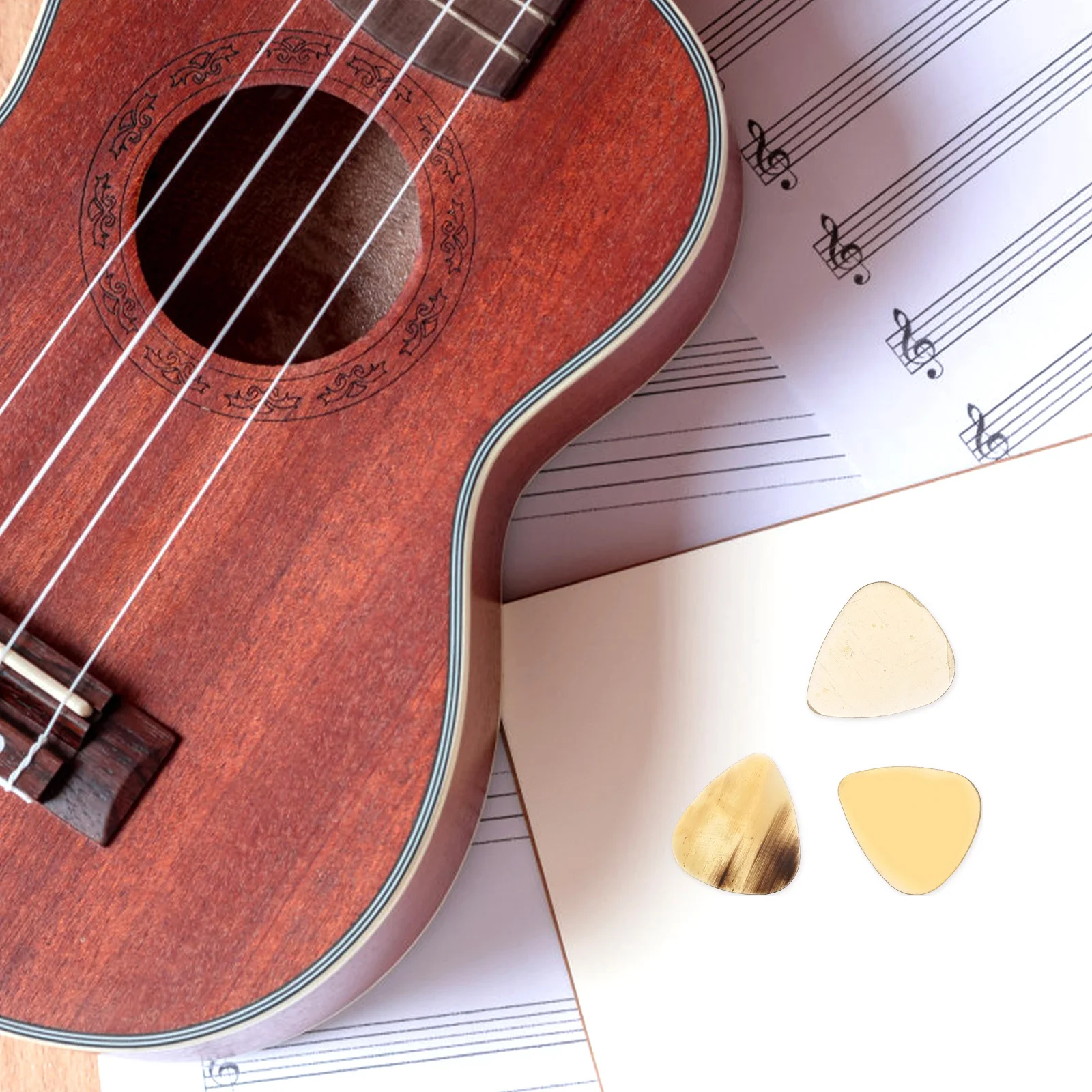 10 قطعة يختار الغيتار رقيقة المحمولة دائم الراحة قبضة أنماط الإبداعية الكهربائية الصوتية القيثارة اكسسوارات عدة