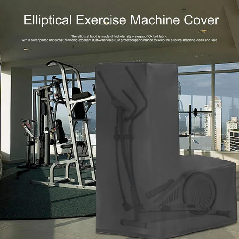 Exercise Bike Cover Indoor Cycling Protective Cover Waterproof Cover Exercise Workout Dustproof Cover 140X64x165cm