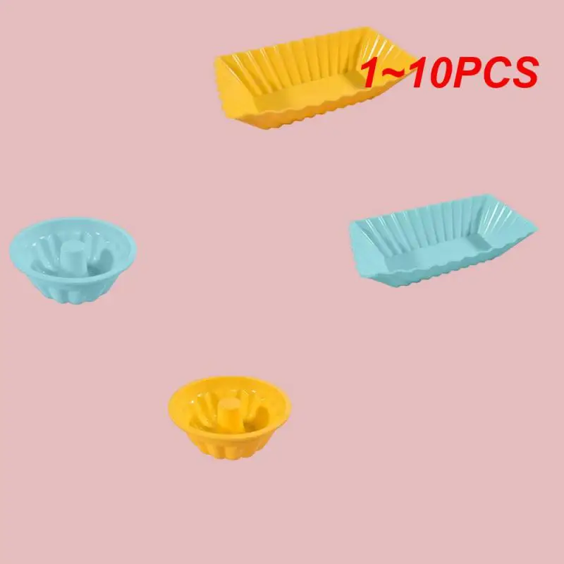 

1 ~ 10 шт., чашка для пудинга, которую нелегко скользить, многоразовый пищевой силиконовый материал, силиконовая форма, легко чистящиеся инструменты для выпечки