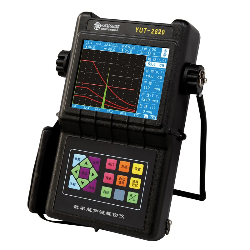 Equipamento De Teste De Detector De Vazamento Ultrassônico, NDT UT B Scan, Exibição Automática