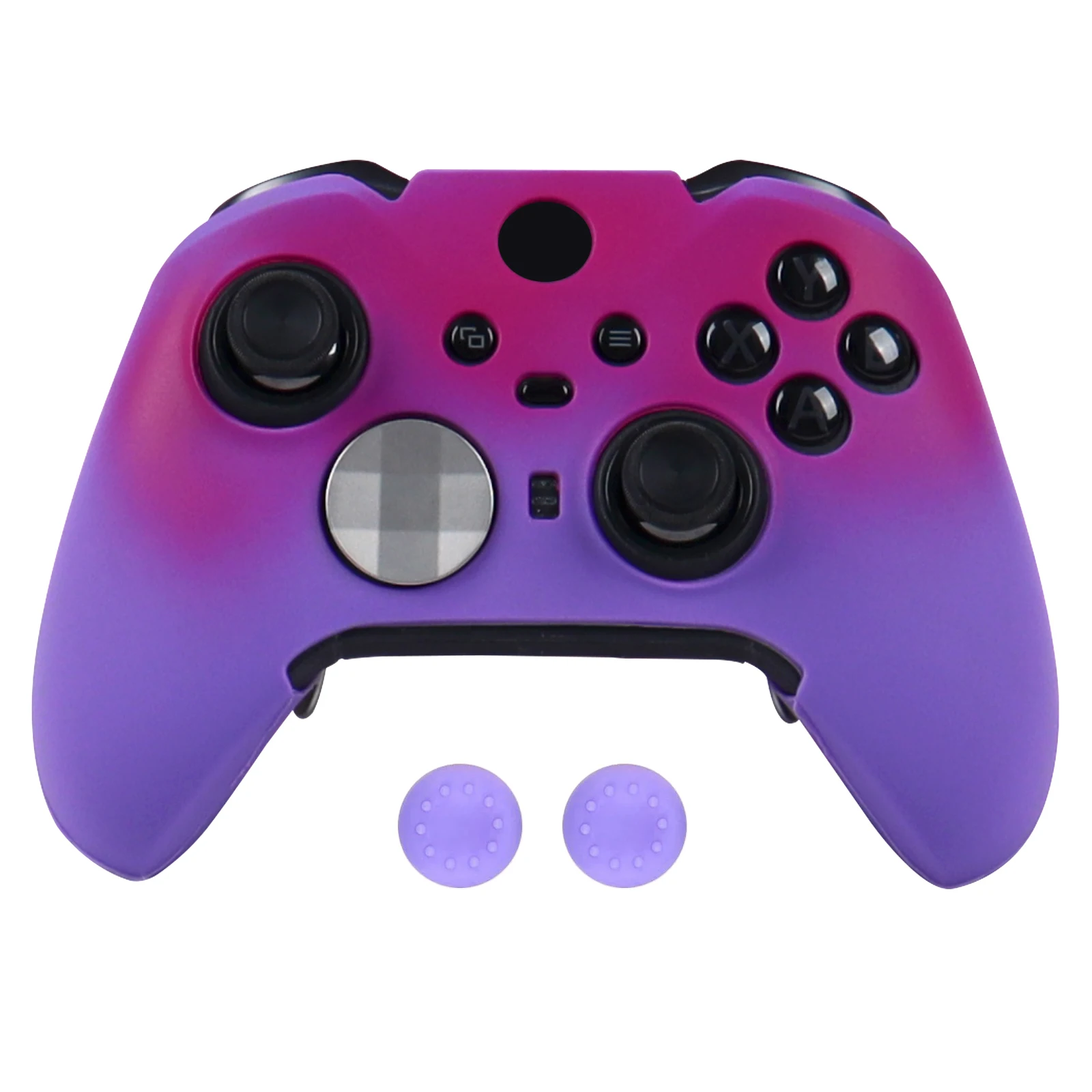 Wear-Resistant Anti-Scratch with Trigger Caps For Xbox Elite Series 2 Controller Silicone Gamepad Cover Cases Easy Installation