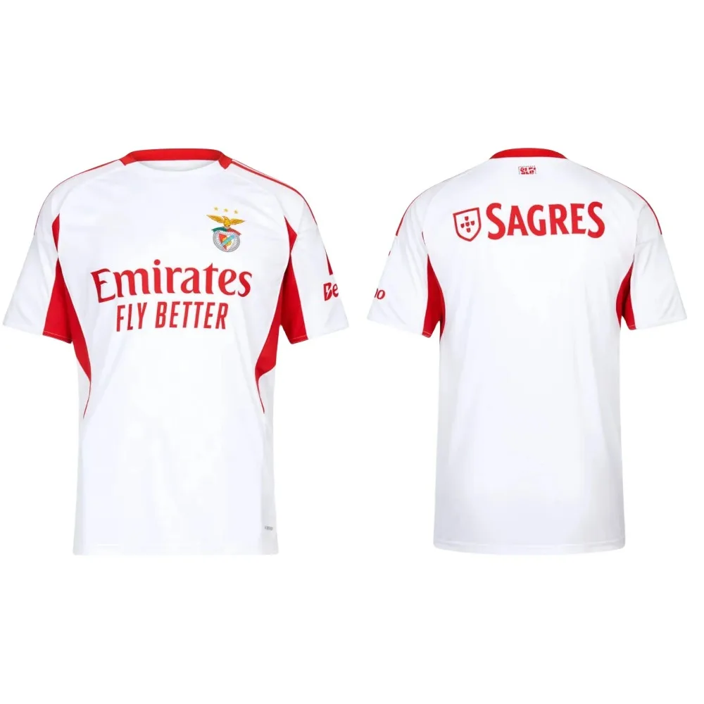 2025 nouveau Portugal Football Benfica maison chemise hommes séchage rapide respirant T-Shirt Benfica loin chemise Football haut d'entraînement
