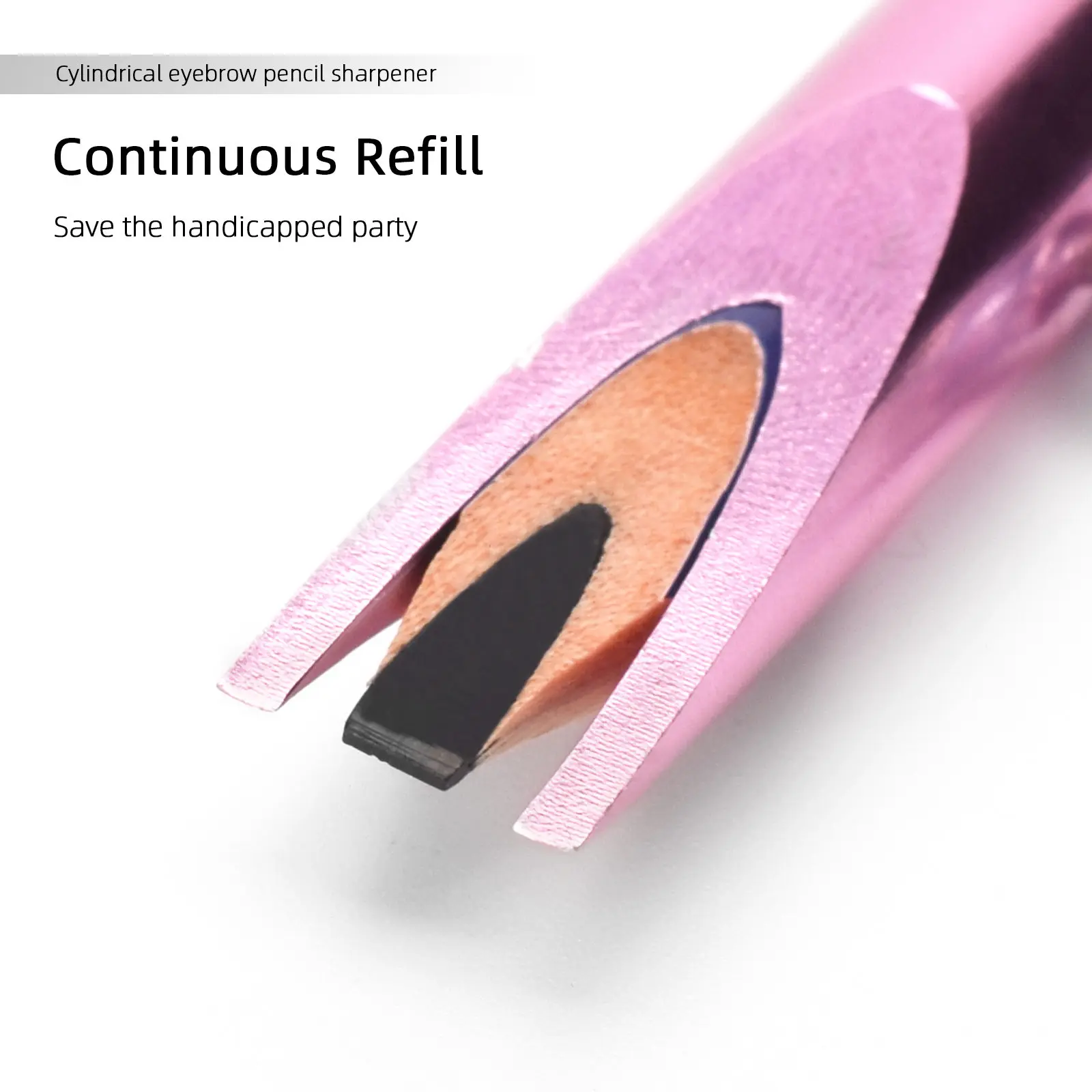 Wenkbrauw Pen Slijpen Set Waterdichte Wenkbrauw Tattoo Make-Up Microblading Wenkbrauwpotlood Enhancer met Puntenslijper Make-Up Tool