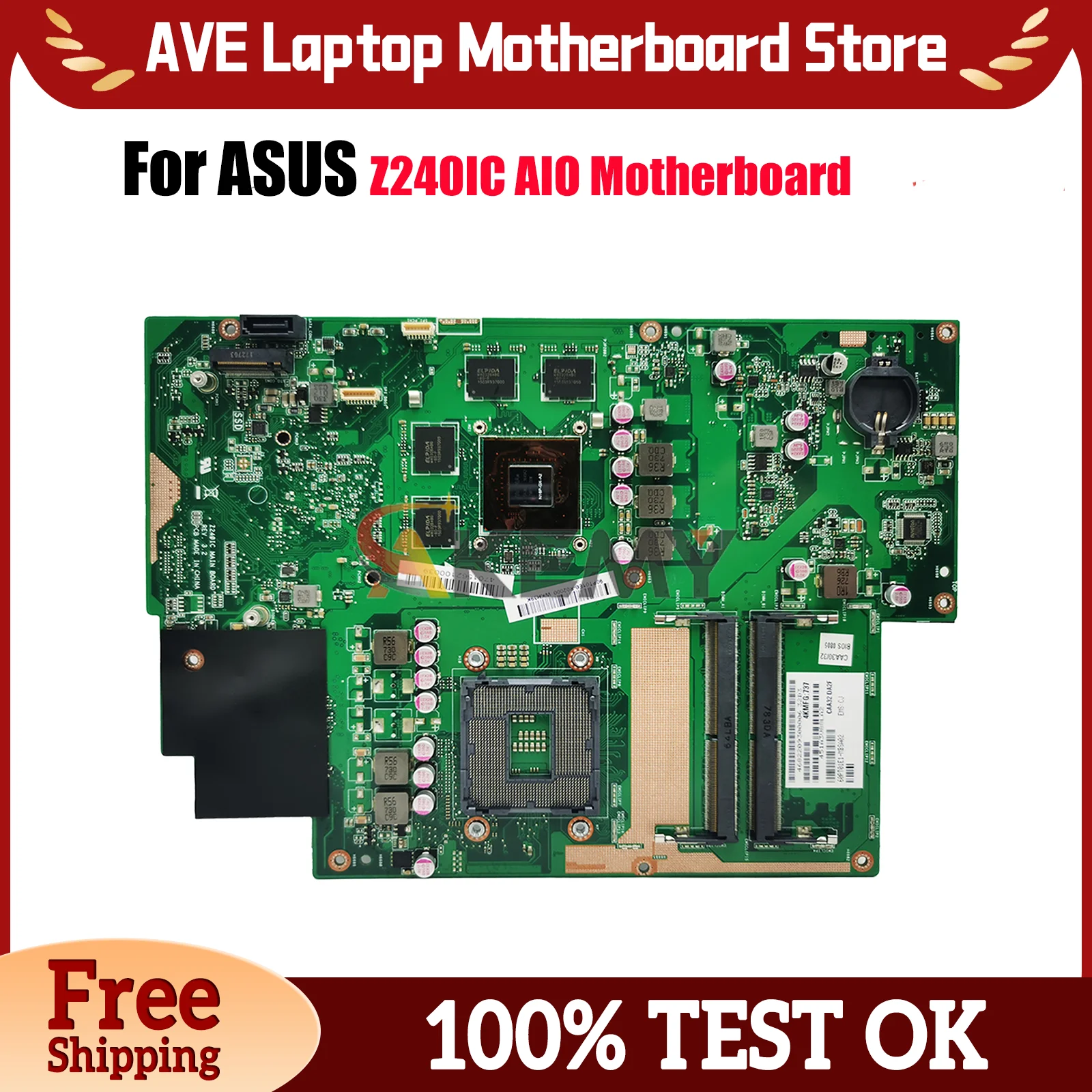 

Z240IC Motherboard For ASUS Zen AIO Z240ICGK Z240ICG Z240IE Z240IC Z240I Mainboard in stock 100% tests OK fast shipping stk