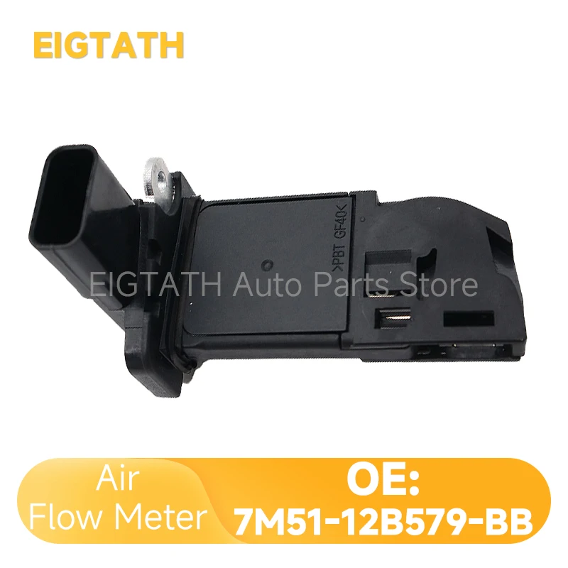 

7M51-12B579-BB Mass Air Flow Meter Sensor MAF For Volvo C30 Ford C-Max Focus Fusion Transit Mondeo 1480570 AFH7-0M79 31251735