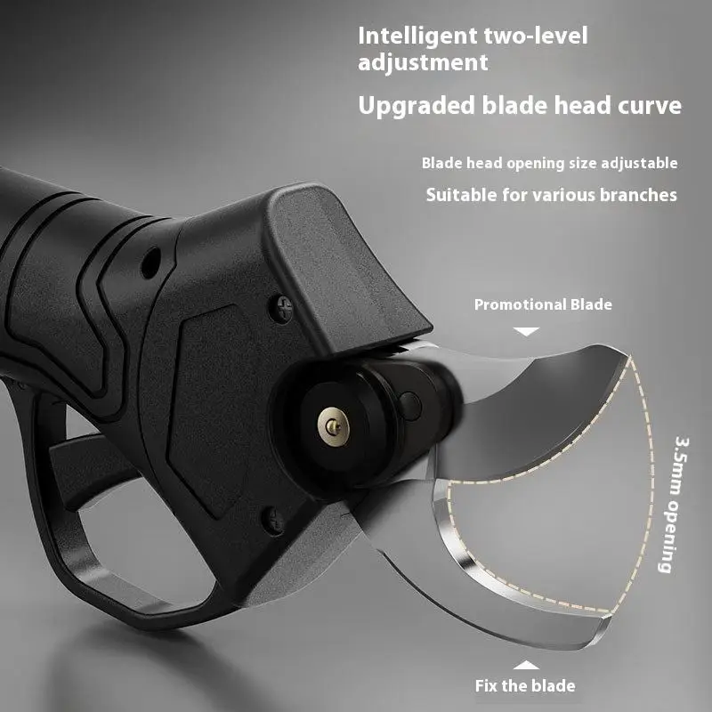 무선 전동 정원 전지가위 과일나무 가지 전지가위 두꺼운 가지용 야외 전동 가위 배터리 전원