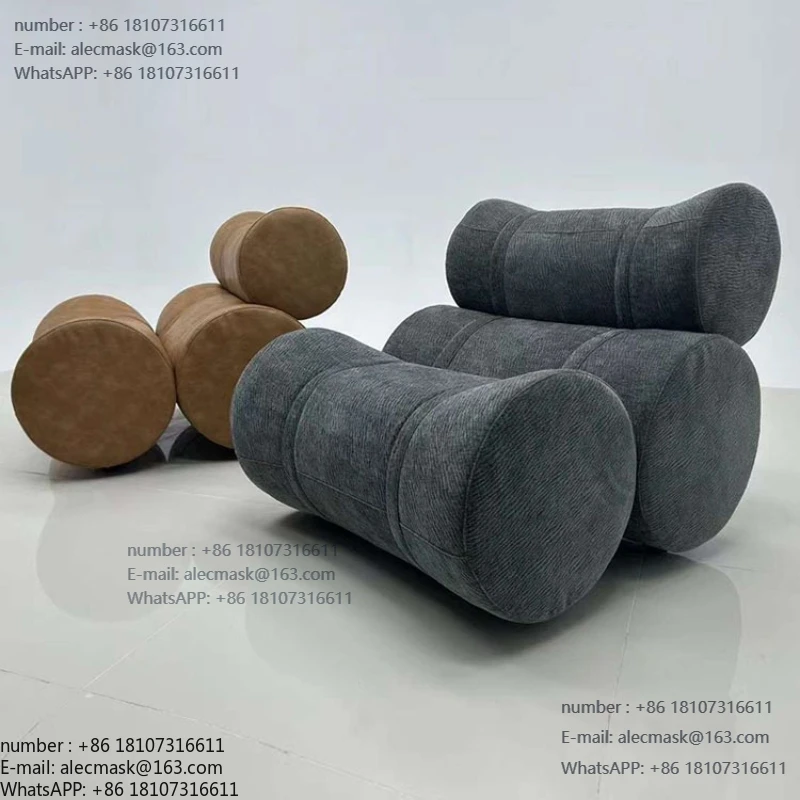 

Fashion art single sofa chair Italian minimalist lazy leisure villa