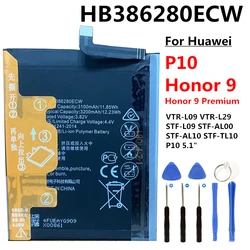 Original HB386280ECW for Huawei P10 VTR-L09 VTR-L29 Honor 9 Honor9 Premium STF-L09 STF-AL00 STF-AL10 STF-TL10 P10 5.1